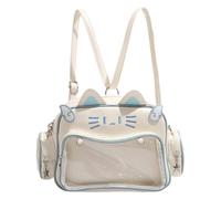Zaino da donna - e alla multi-scomparto | Zaino leggero per ragazze, borsa trasparente, per bagagli, cancelleria, ufficio, lavoro, scuola, escursionismo, fine settimana, picnic, viaggi su