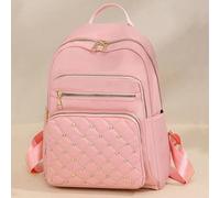 Zaino da donna nuovo con strass e motivo a reticolo, grande capacità, per viaggio e moda casual, in tessuto Oxford, per il ritorno a scuola Poliammide