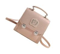 Zaino da donna semplice borsa a tracolla alla moda borsa a tracolla in pelle borsa a tracolla per pendolari borsa stile coreano zaino, Polvere di perle, Bohemian