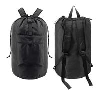 Zaino da lavanderia per l'università | Cesto per la biancheria impermeabile | biancheria per camera da universitaria con spallacci regolabili di grande capacità e calce