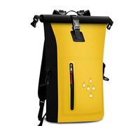 Zaino da nuoto e snorkeling in PVC for esterni: zaino a doppia spalla for uomini e donne, borsa da rafting impermeabile, attrezzatura for lo snorkeling, borsa impermeabile, mantiene l'attrezzatura(Yel