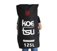 Zaino da paddle gonfiabile | Borsa da viaggio 125L in schiuma di schiuma | Zaino da paddle board con imbottitura in schiuma | Tessuto Oxford robusto con cinghie e tasche laterali regolabili