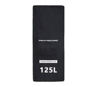 Zaino da paddleboard gonfiabile, grande borsa da viaggio 125 l, con bordo robusto che trasporta zaino con imbottitura in schiuma, coperchio imbottito durevole, cinghie regolabili, stoccaggio