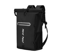 Zaino Da Per Viaggio Sportivo Multifunzione Per Equitazione, 21 Litri, Zaino Da Moto, Borsa Impermeabile Per Casco Da Moto Con Sacca Per Acqua Da 2 Litri Borsa portautensili moto(Black)