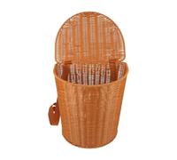 Zaino da Picnic,Borsa Intrecciata A Mano Per Deposito,Cesto per la Raccolta della Frutta con Coperchio e Cinghie per la Spalla | Per Weekend Vacanza Raccolto Frutteto Picking Fattoria Spiaggia Raccolt