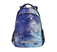 Zaino da principessa per bambini farfalla blu con grandi borse per libri per scuola 5th grade ragazzi ragazze escolares para ni? os, farfalla blu, M, Farfalla blu, M