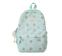 Zaino da ragazza, per computer portatile, zaino universitario, zaino per scuola, zaino casual per ragazze adolescenti, zaini per bambini animali (verde, B)