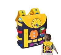 Zaino da scoperta per bambini | Sviluppo precoce multifunzionale | Zaino per ragazzi e ragazze, da asilo