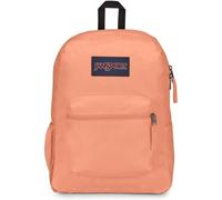 Zaino Da Scuola JanSport Cross Town 100% Autentico Con Tasca Frontale 13x8.5x17.