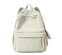 Zaino da Scuola - Zaino in Velluto a Coste Lavorato a Mano con Lettere Personalizzabili, Ideale per l'uso Quotidiano, di Grande capacità, dallo Stile Grazioso, Perfetto per la Scuola e i Viaggi.