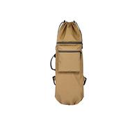 Zaino da skateboard impermeabile borsa per uomo con 2 spallacci regolabili cinghie pieghevoli custodia portatile universale Street Trend Skate borse il trasporto da viaggio kaki grande 110 x 32 cm