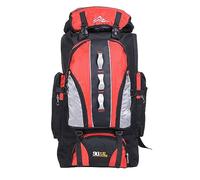 Zaino da trekking all'aperto Zaino da campeggio Borsa a tracolla sportiva Grande capacità Prodotti per esterni Zaino per idratazione, Rosso, Etichettalia unica