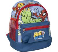 Hiking Backpack The Avengers Children`S 25 X 27 X 16 Cm Blue NUOVO