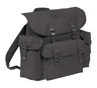 Zaino Da Trekking BW Bundeswehr Nero 30 L Outdoor Militare Scuola Cotone