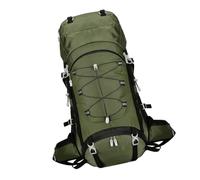 Zaino da trekking da 60 l in poliestere zaino da esterno ergonomico posteriore tracolla regolabile per escursionismo zaino da trekking organizzato