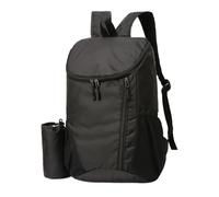 Zaino da trekking da donna, 20 l, impermeabile, pieghevole, leggero, materiale per intrattenimento sportivo, per avventura, campo, pesca, escursionista notturno, Nero , Refer to description