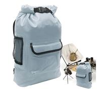 Zaino da trekking da uomo, zaino da trekking da 16 l, borsa da trekking leggera con spallacci imbottiti, zaino da viaggio leggero da 16 l, zaino da trekking per sport naut, grigio, Se référer au