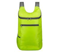 Zaino da trekking pieghevole Borsa da viaggio personalizzata all'aperto con borsa sportiva da uomo zaino sportivo leggero da campeggio portatile Stufe da campeggio per, Verde, Etichettalia unica