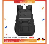 Zaino da uomo KONO zaino da viaggio impermeabile con fibbia regolabile e borse Multiple per viaggi Weekender Sports