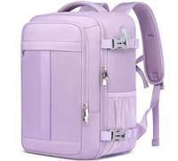 Zaino da Viaggio 40x20x25 per Ryanair Bagaglio a Mano Aereo 20L Piccolo Borsa da Cabina per Donna Zaini Casual 14 Pollici Zaino Porta PC con Caricatore USB per Scuola Lavoro Trekking, Viola Chiaro