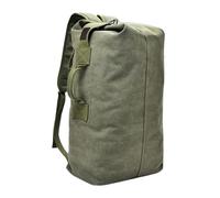 Zaino da Viaggio Ad Ascensore di Grande Capacità per Donna - Borsa Sportiva in Canvas a Secchiello con Tracolla Regolabile per Viaggi Notturni, Weekend, Nuoto, Allenamento, Campeggio