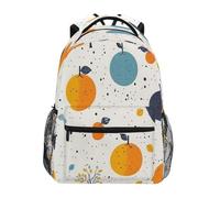 Zaino Da Viaggio Blue Grey Orange Zainetto Per Outdoor