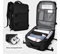Zaino da viaggio, borsa da lavoro, bagaglio a mano, borsa grande impermeabile per il lavoro, zaino weekender, zaino slim per computer portatile con porta USB, borsa per il college, borsa per computer,
