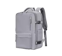 Zaino da viaggio cabina for aereo donna for laptop di grande capacità Per Uomo e Donna(Grey)