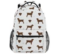 Zaino Da Viaggio Cane Corso Dog Borsone Uso Quotidiano Backpack Classico Zainetto Per Office Campeggio Lavoro 29X40CM