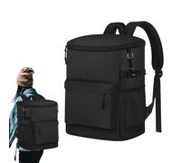 Zaino da viaggio con 30 lattine, termico impermeabile, per il pranzo, pic-nic, spiaggia, viaggio di lavoro