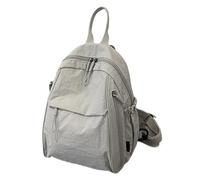 Zaino da viaggio con tasche multiple, per lavoro, scuola, università, pendolarismo, per uomini, ragazzi, ragazze, escursioni, viaggi in aereo, per persone, Grigio chiaro, Refer to description