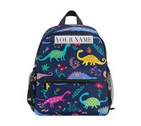 Zaino Da Viaggio Custom,Personalized Dinosaurs Cute Pattern Borsone Durevole Zainetto Vintage Backpack Per Office Uso Quotidiano Campeggio