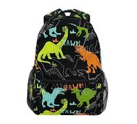 Zaino Da Viaggio Cute Dinosaur Dino Zaino Scuola Classico Borsone Durevole Backpack Per Outdoor Campeggio Office