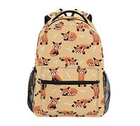 Zaino Da Viaggio Cute Red Panda Zaino Scuola Per Lavoro