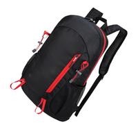 Zaino da viaggio - Design di borse da cabina in nylon Cabina | Borsa da trasporto leggera resistente alle intemperie | Zaino da trekking compatto per avventure all'aperto, weekend, Nero , Se référer