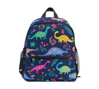 Zaino Da Viaggio Dinosaurs Cute Pattern Zaino Scuola Durevole Borsone Vintage Backpack Per Campeggio Lavoro Office