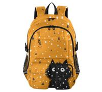 Zaino da viaggio divertente con lupo e zucca nevicata per ragazzi e ragazzi | 17,5 pollici, zaino per laptop, zaino da lavoro, mochilas para hombres,7-18