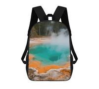 Zaino da viaggio/escursionismo colorato per sorgenti termali, casual, 17 po