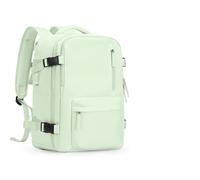 Zaino da viaggio for cabina donna Borsa for laptop di grande capacità 45x36x20 cm resistente all'acqua 40x20x25 Per Uomo e Donna(Mint Green,L)