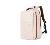 Zaino da viaggio for donna Borsa for laptop cabina for uomo Borse scuola for affari Per Uomo e Donna(Beige)