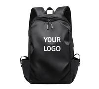 Zaino Da Viaggio Impermeabile Da Uomo con Logo Fotografico Personalizzato e Testo, Borsa Casual Alla Moda per Laptop, Zaino Da Studente Color1,27 * 12 * 45cm