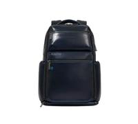 Zaino da viaggio in pelle con porta pc da 15,6 con cavo antifurto Piquadro Blue Square, blu - Tabella Colori: Blu