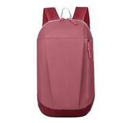 Zaino da viaggio in tessuto Oxford impermeabile, leggero, per la scuola, ripiegabile per organizzare, viaggiare, escursioni e uso quotidiano, Polvere di rosa