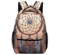 Zaino Da Viaggio Native American Dream Catcher Borsone Vintage Zaino Scuola Casual Backpack Per Campeggio Lavoro Office