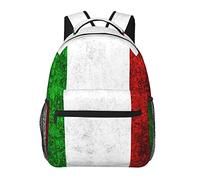 Zaino da viaggio per computer portatile, con bandiera italiana, resistente, per notebook, borsa per computer, regali per uomini, donne, adulti