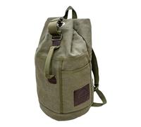 Zaino da viaggio per computer portatile da uomo, borsa da viaggio, organizer per riporre oggetti, in tela, grande capacità, per arrampicata, drifting, equitazione, viaggi, Verde, S