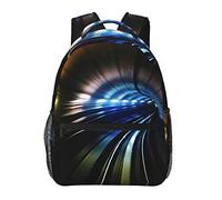 Zaino da viaggio per computer portatile, metropolitana, treno sotterraneo, durevole, zaino per notebook, borsa per computer, regali per uomini, donne, adulti, NO3, One Size
