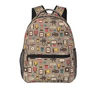 Zaino da viaggio per computer portatile, per cinema, resistente, per notebook, borsa per computer, regali per uomini, donne e adulti