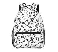 Zaino da viaggio per computer portatile, tavola periodica, scienza, chimica, zaino durevole per notebook, borsa per computer, regali per uomini, donne, adulti, NO4, One Size