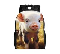 Zaino da viaggio per computer portatile, unisex, impermeabile, leggero, carino, grazioso zaino casual con animali della fattoria